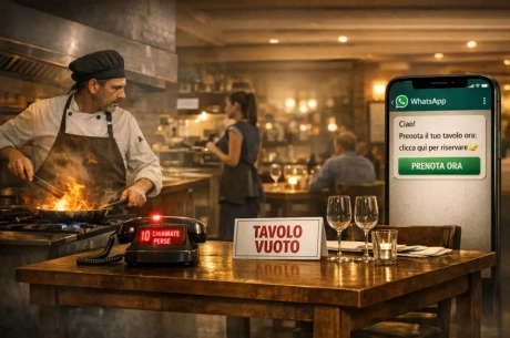Prenotazioni WhatsApp automatiche per ristoranti: come non perdere mai una chiamata - 